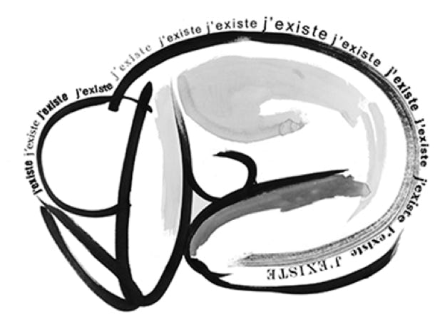 laurence de Saint Martin st artiste po&eacute;sie carnet intime j'existe violences femme patriarcat