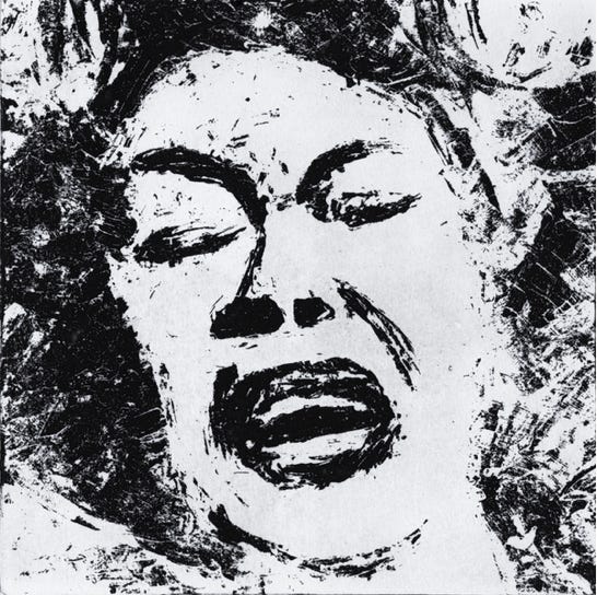 laurence de Saint Martin artiste d&eacute;co papier dessin encre affiche cri femme violences f&eacute;ministe patriarcat eau-forte estampe cuivre plaque