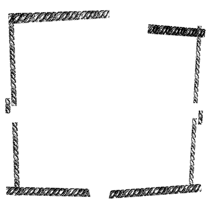 bordure d'une gravure s&eacute;lecteur